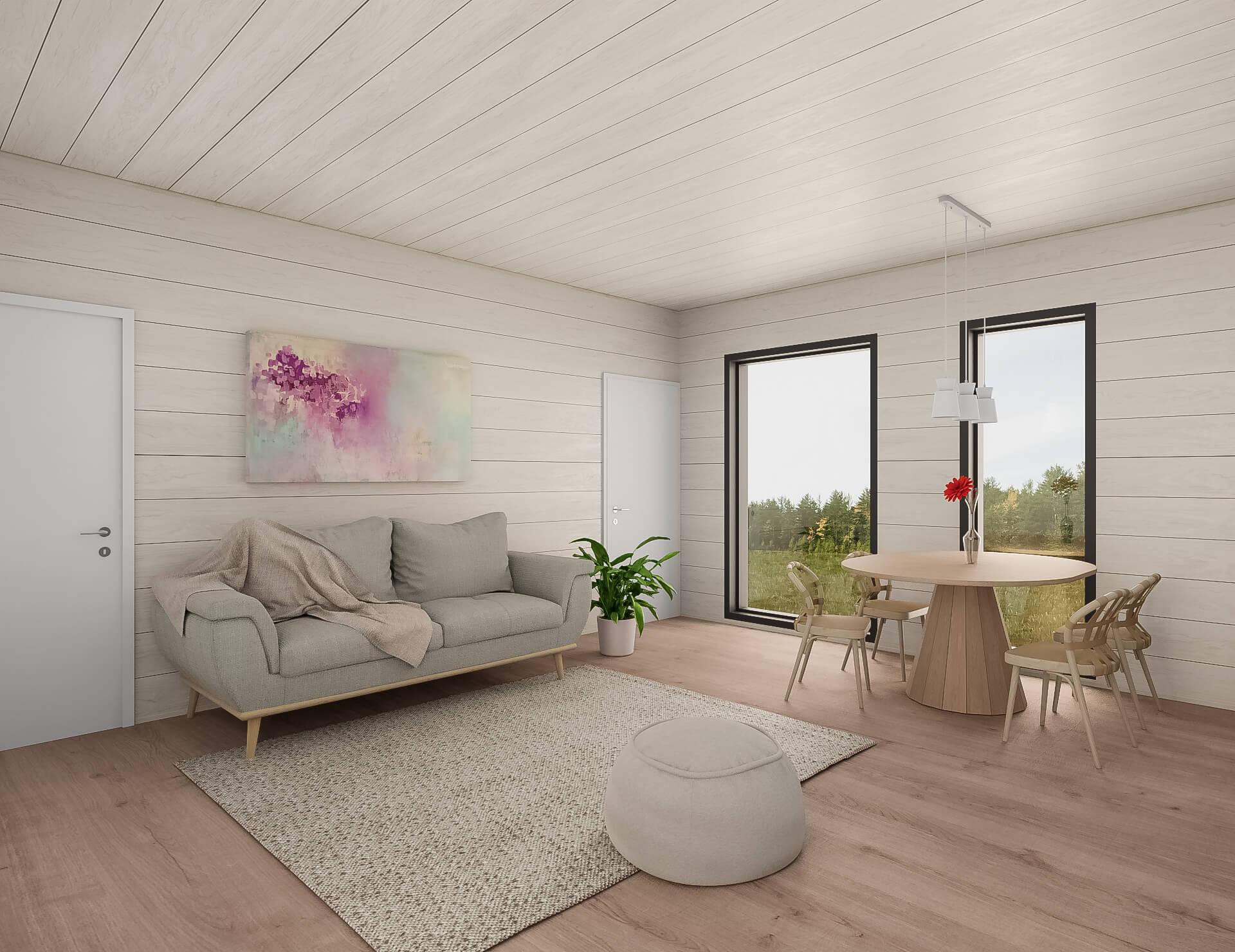 hawo omakotitalo tasakatto